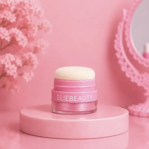Highlighter puff